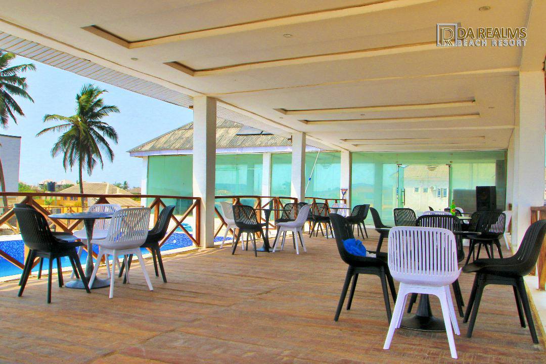 Rooftop sit-out panoramic view